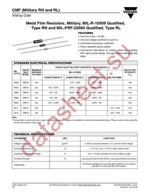 RN55D1303F datasheet  